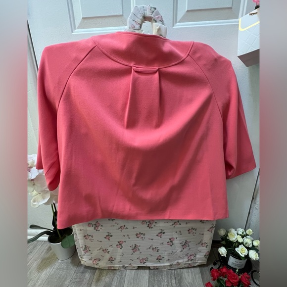 Ladies plus Larry Levine classics 20W coral blazer - Picture 10 of 14